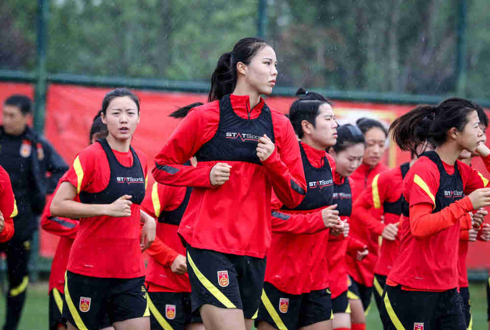 中国女足队员：最重要仍是做好自己，有决心能打败韩国
