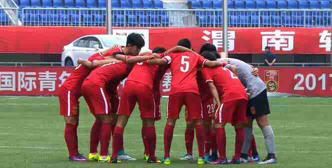 热身赛-U-16国少0-0海南消防足球队，后者在业余赛事中实力不俗
