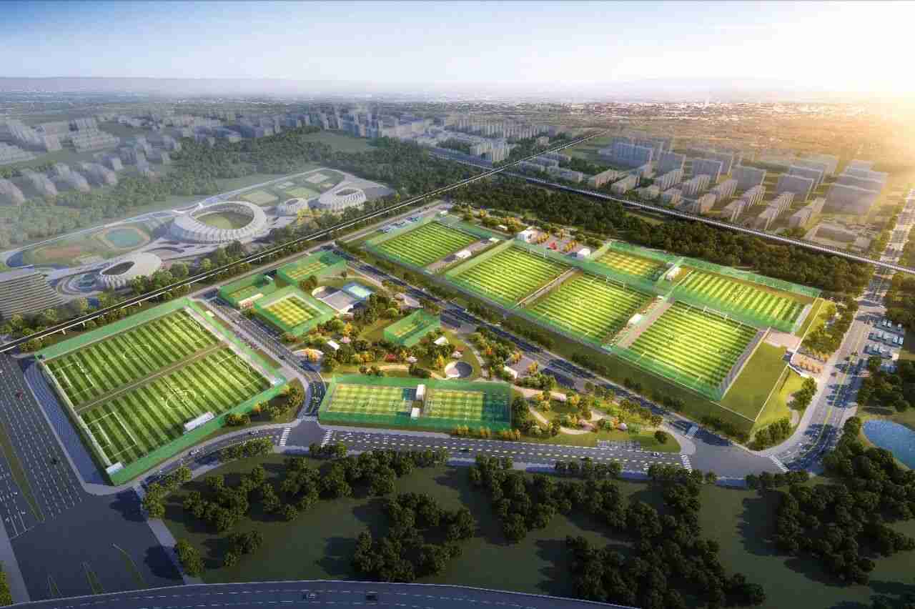 武汉三镇足球基地落户光谷，方案于2020年12月底竣工