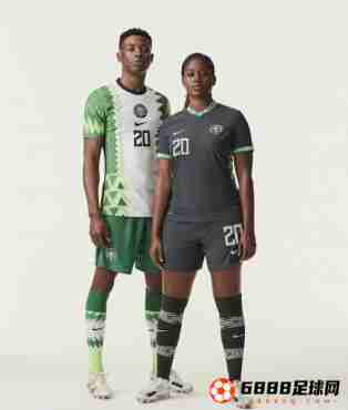 尼日利亚国家队新赛季球衣曝光：采用独特的设计