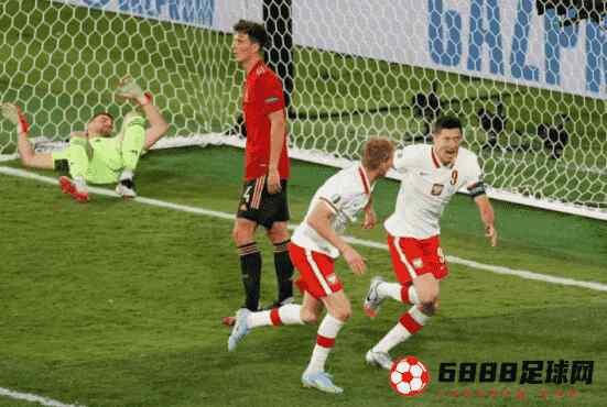 欧洲杯西班牙1-1打平波兰，莫拉塔进球建功