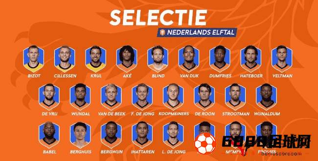 荷兰队名单,荷兰国家队,布林德,荷兰队新一期名单公布，布林德回归