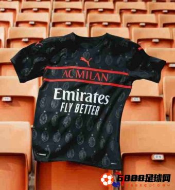ac米兰新赛季球衣公布，与曼城设计几乎相同