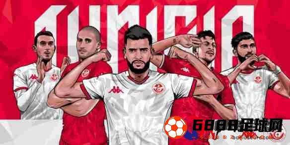 突尼斯国家队,突尼斯国家队球衣,突尼斯国家队新赛季球衣公布，采用红白搭配的设计